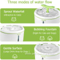 Healthy Super Quiet Flower Automatic Electric Water Bowl